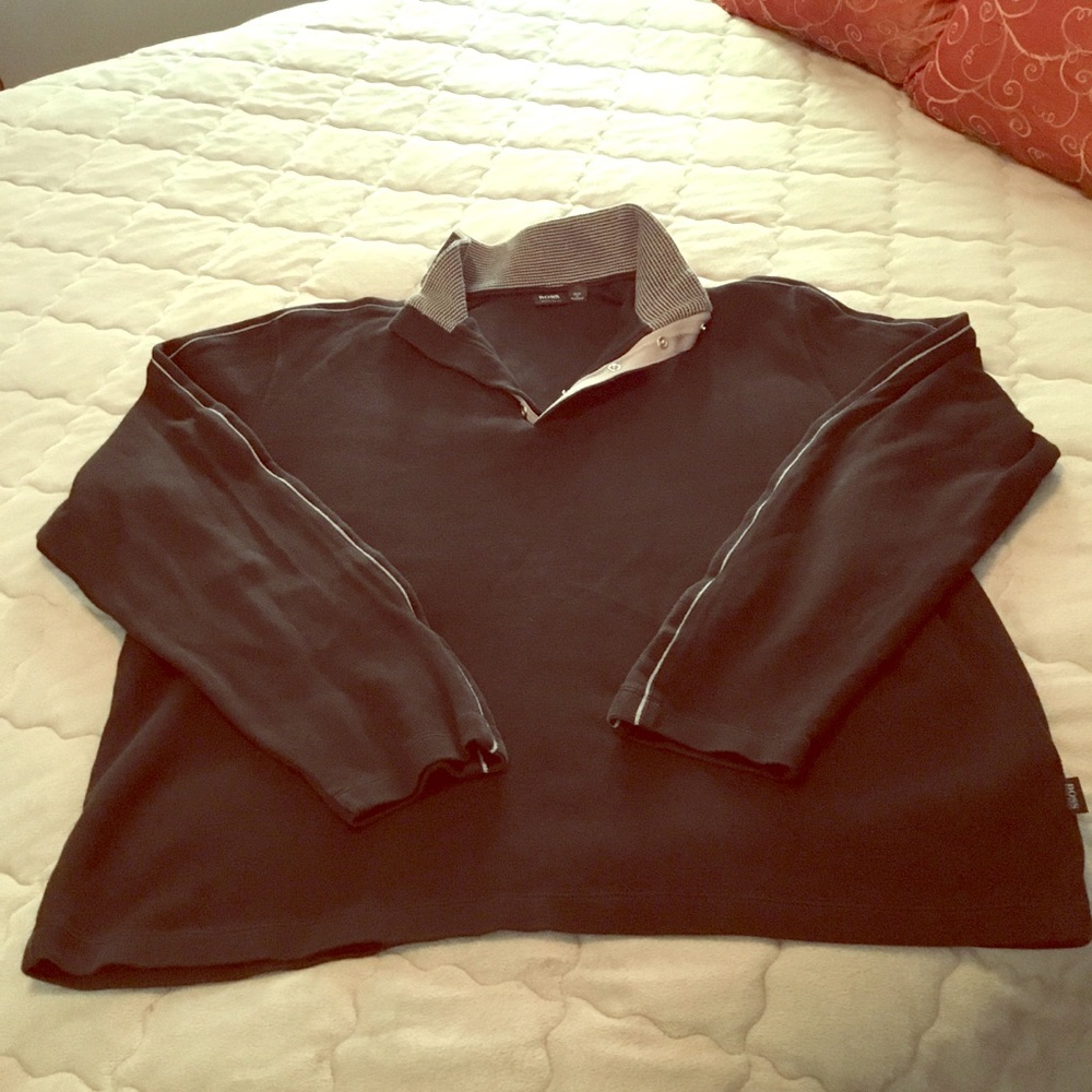 Men’s Boss Quarter-Snap Sweater.  Size XXL.